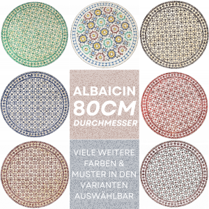 Table en mosaïque marocaine Albaicin 80 cm |...