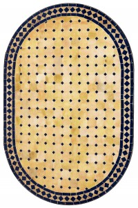Table en mosaïque marocaine Marrakech 120 x 80 cm |...