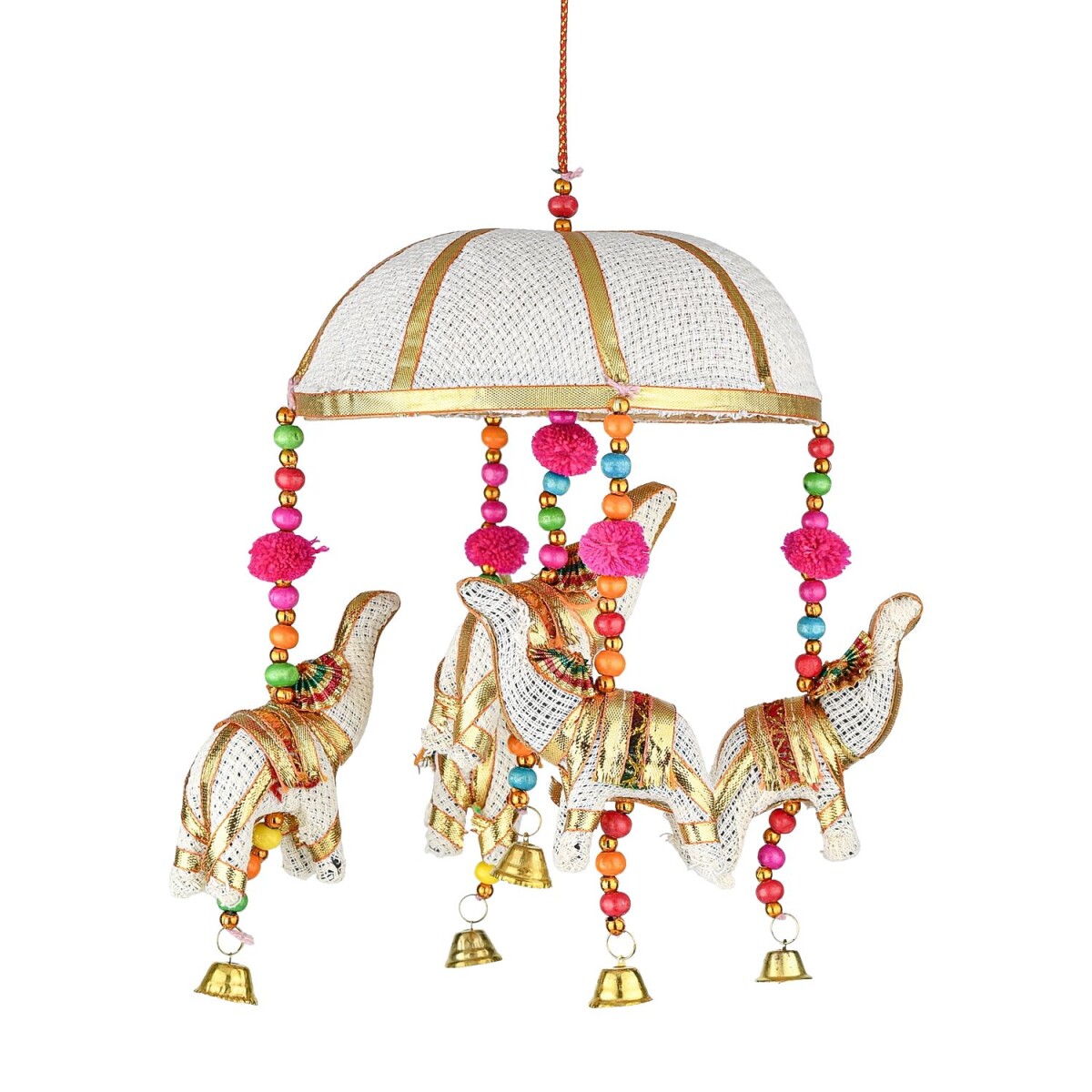 Suspension décorative « Maharaja » blanch