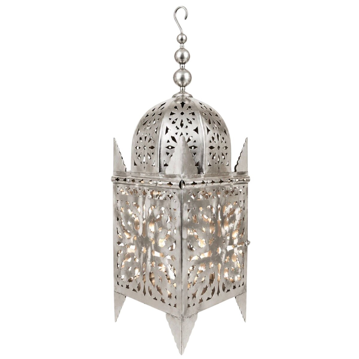Lanterne marocaine Frane argentée box