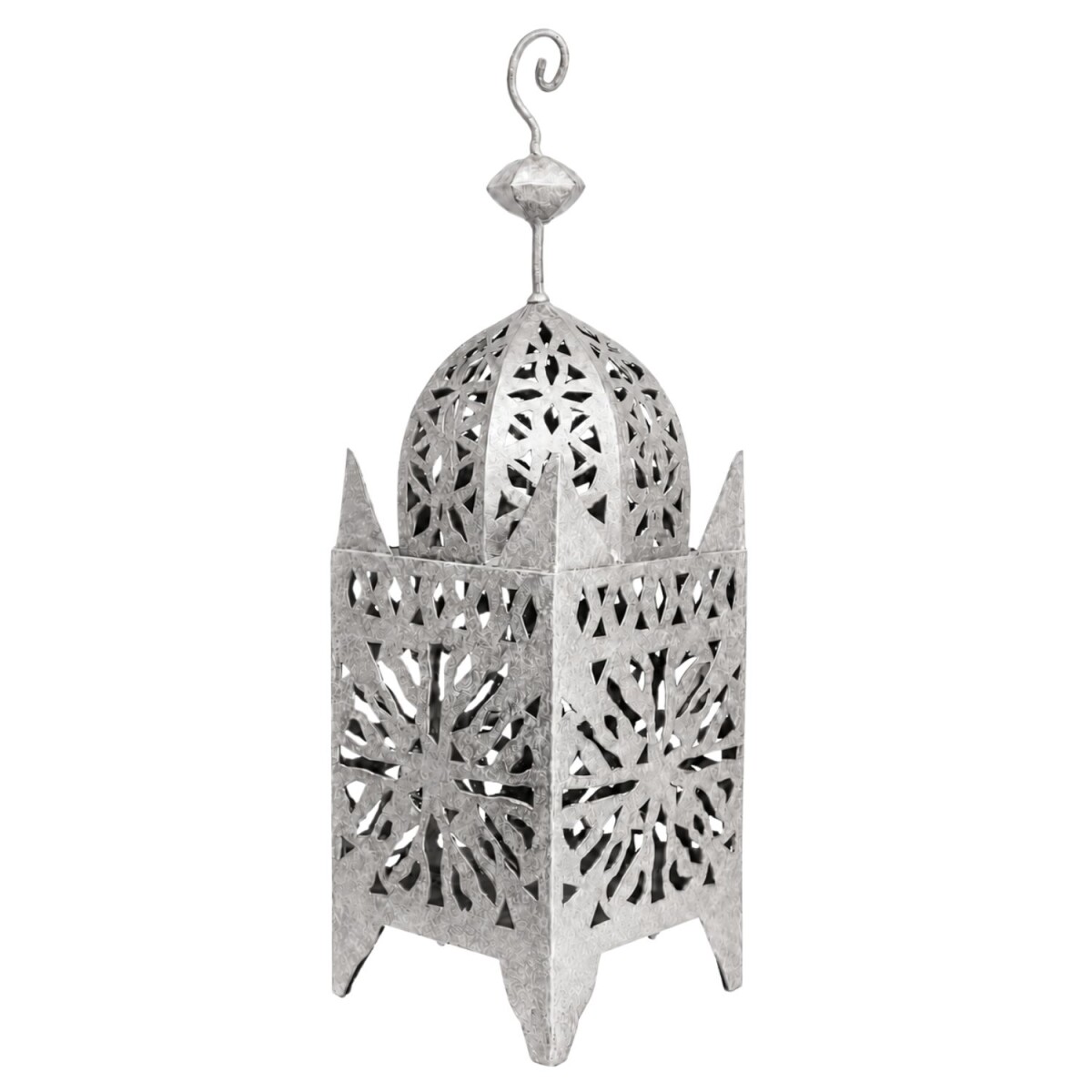 Lanterne marocaine Frane argentée box