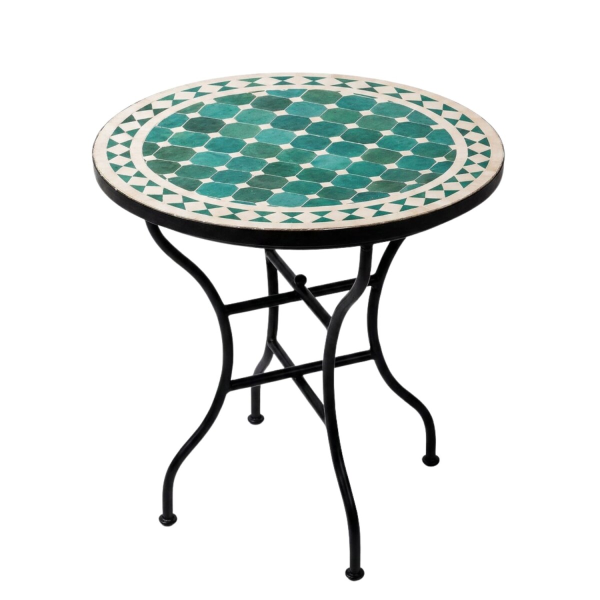 Table marocaine en mosaïque de Marr box