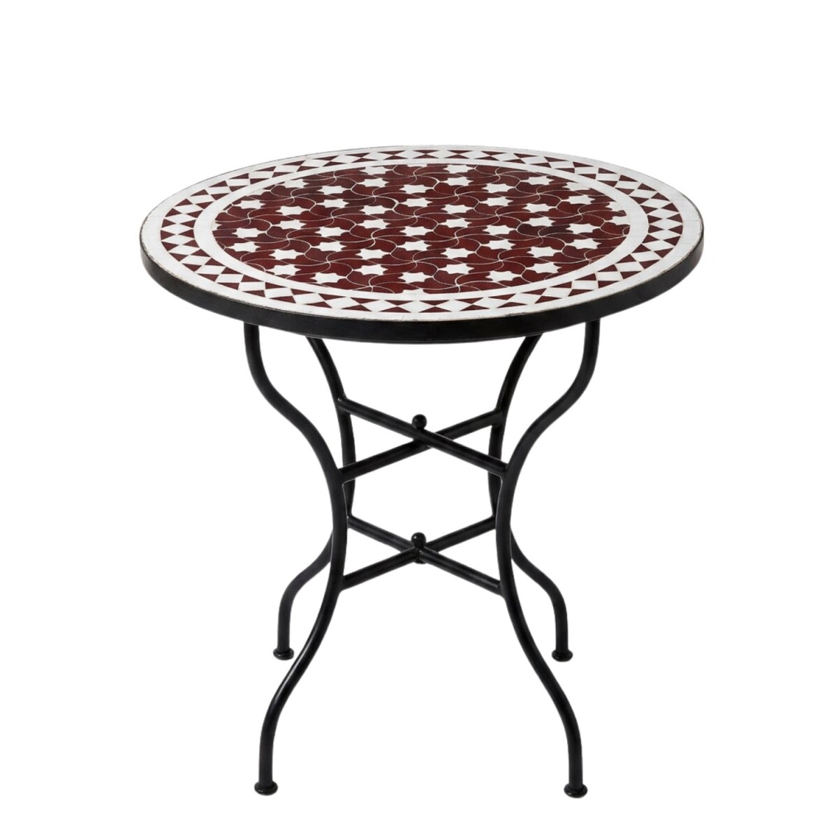 Table marocaine en mosaïque « box