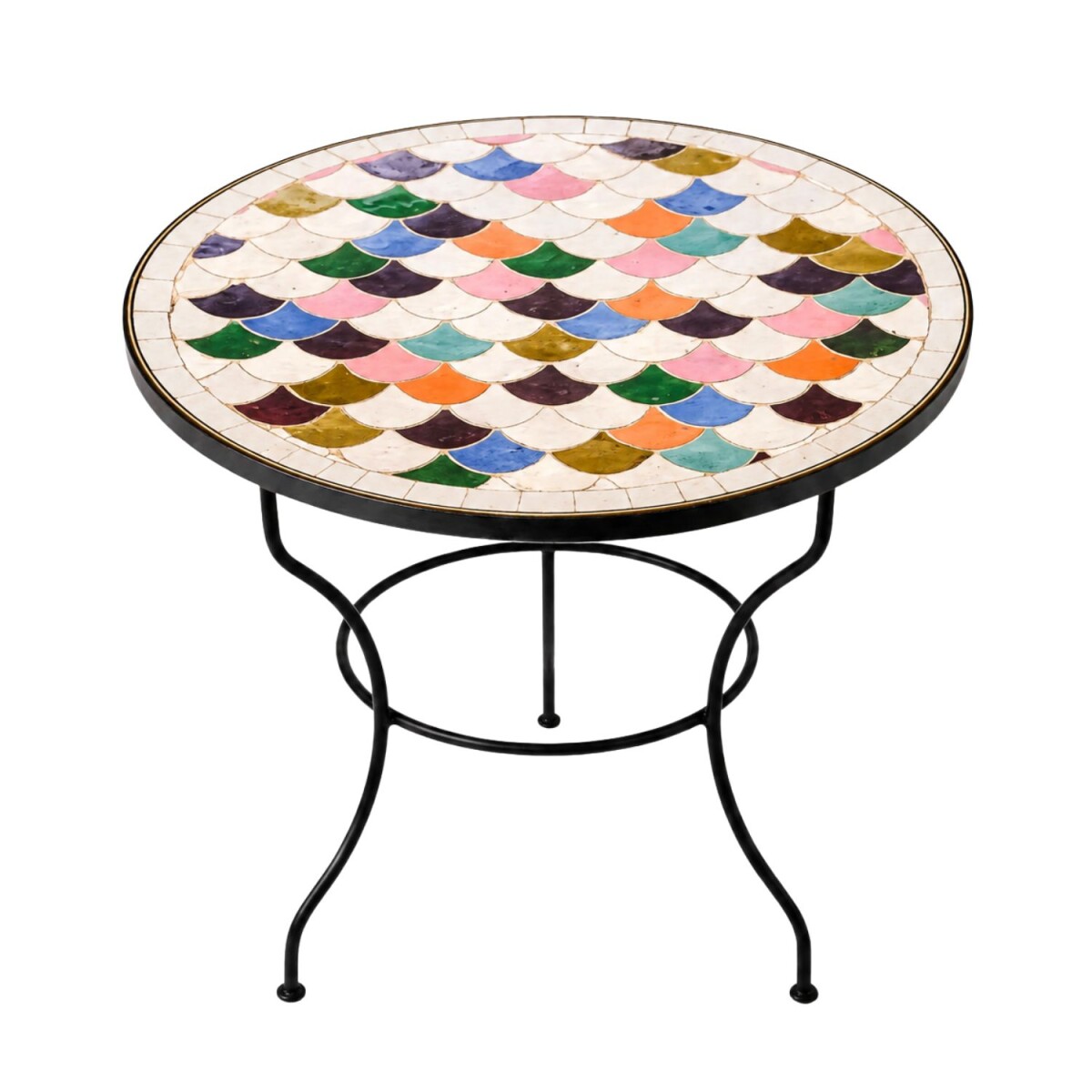 Table basse en mosaïque Manarola mu box