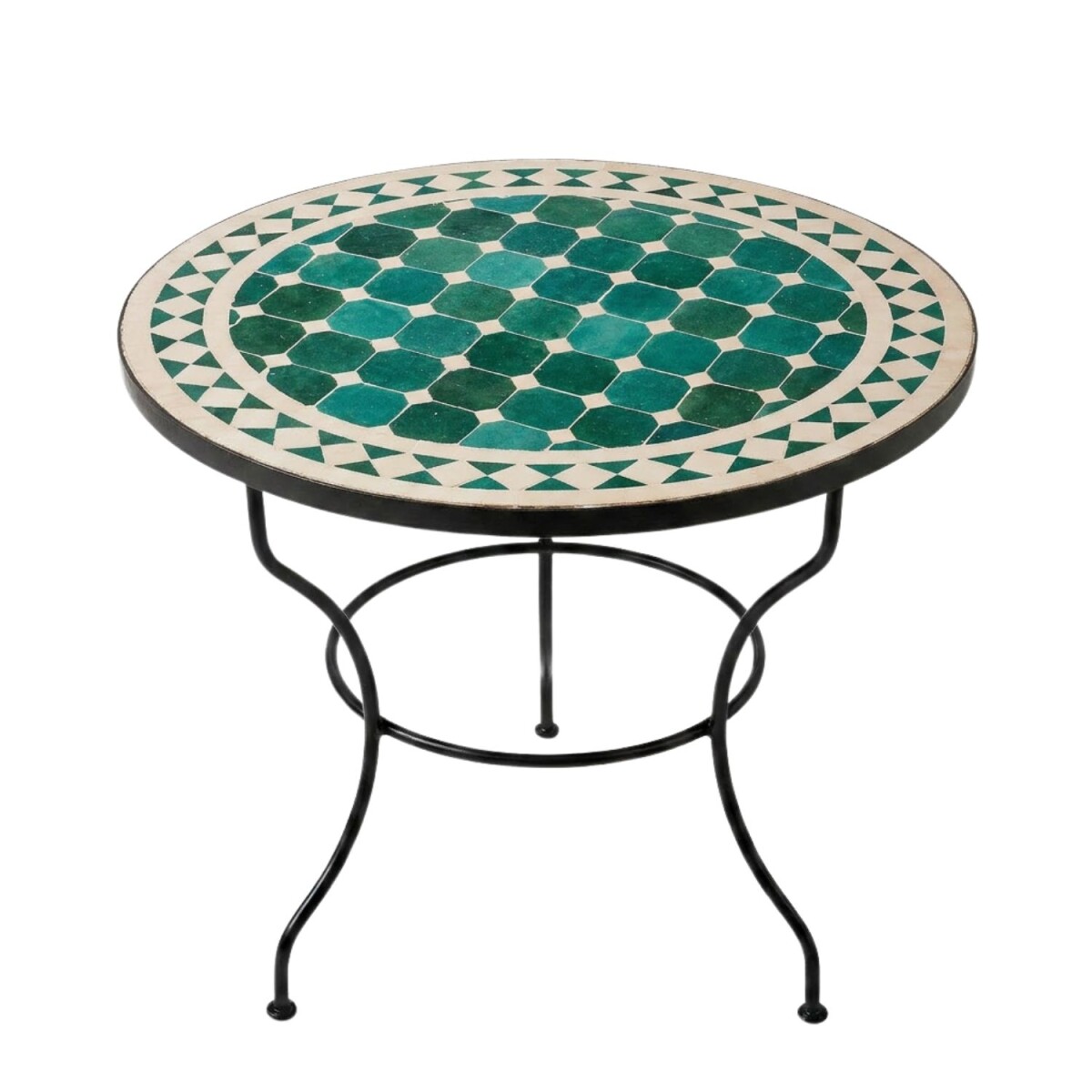 Table basse marocaine en mosaïque,  box