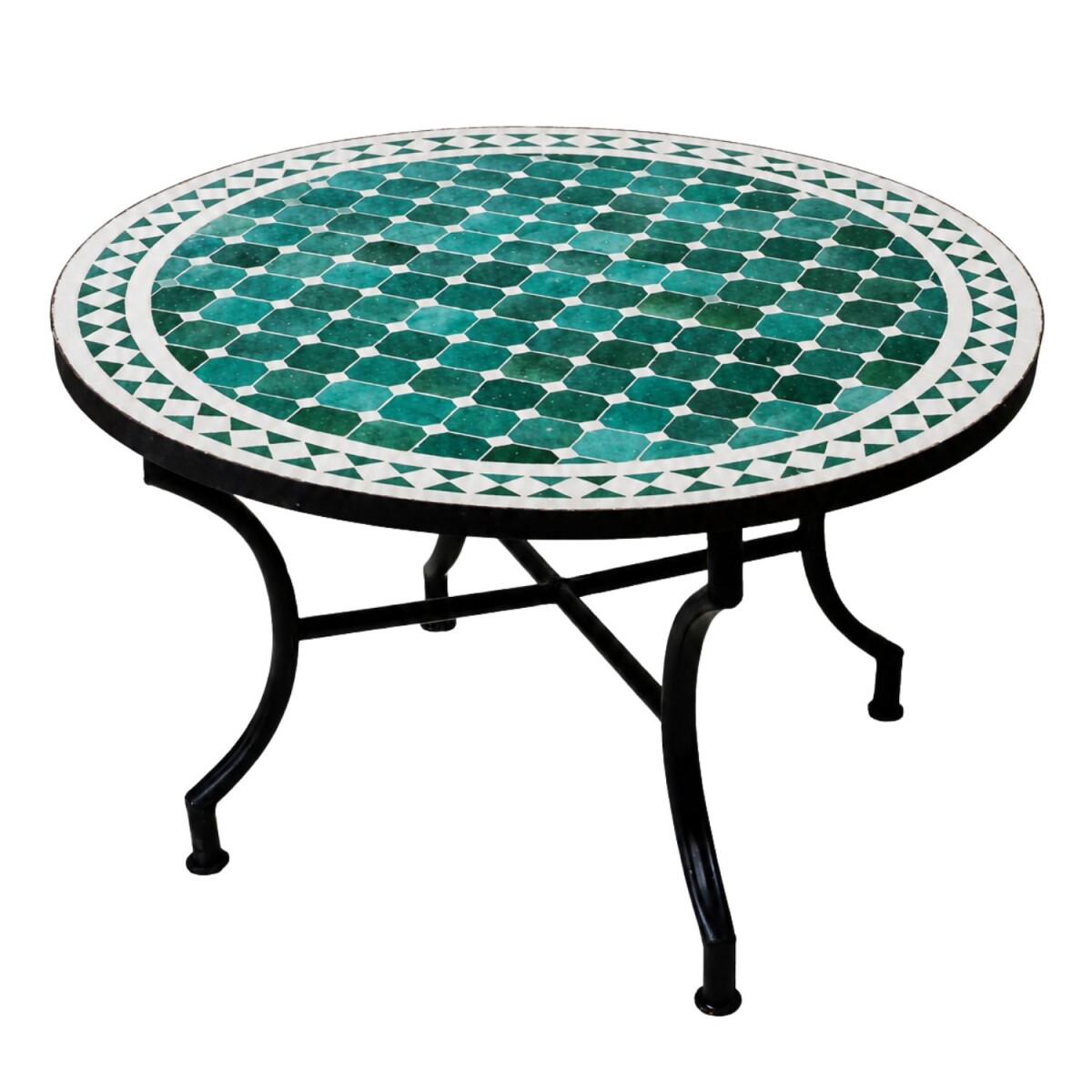 Table basse marocaine en mosaïque,  box