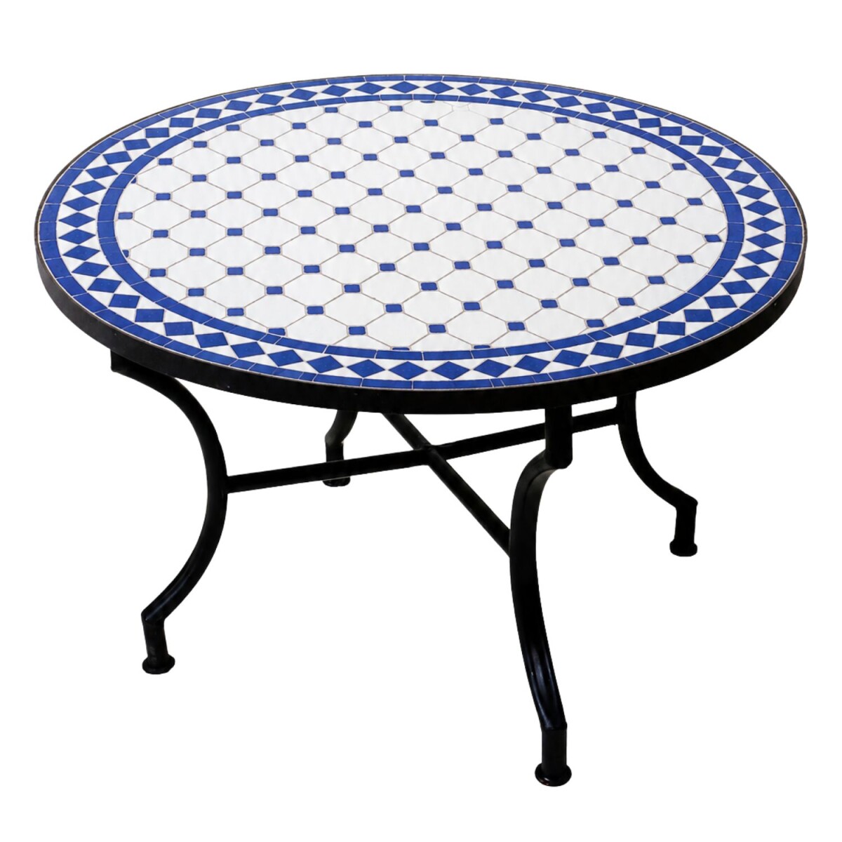 Table basse marocaine en mosaïque,  box