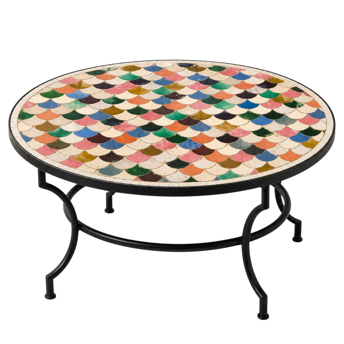 Table basse en mosaïque Manarola mu box