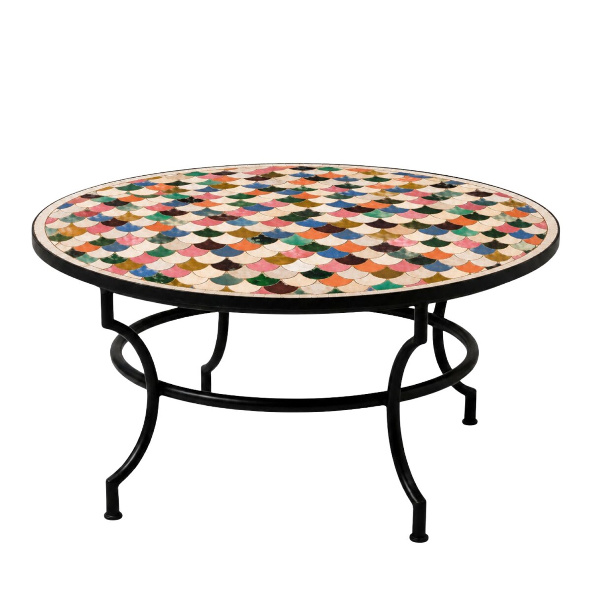 Table basse en mosaïque Manarola mu box