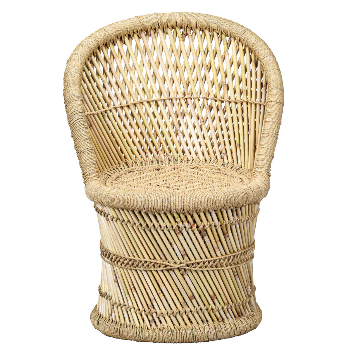 Chaise de jardin style bohème, fauteuil de jardin pou