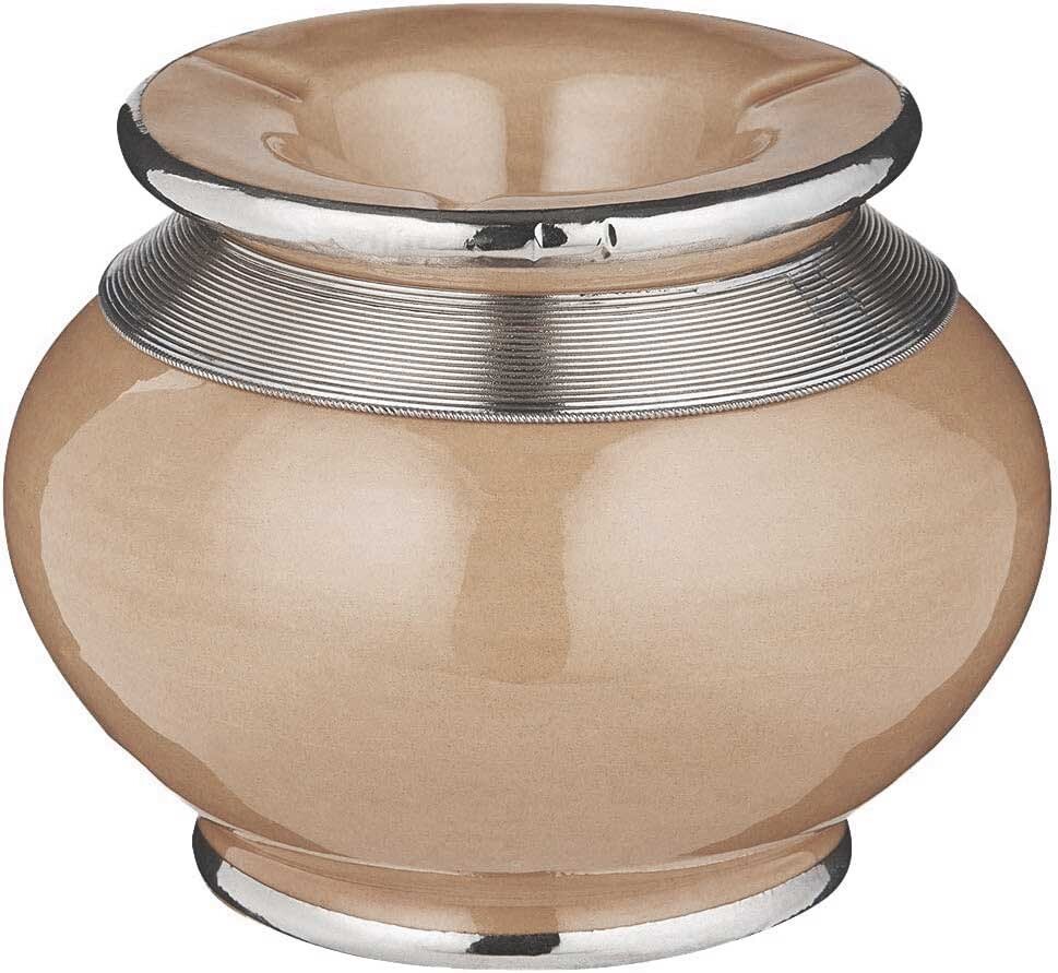 Cendrier oriental Cendrier en forme de vent Cariba marron