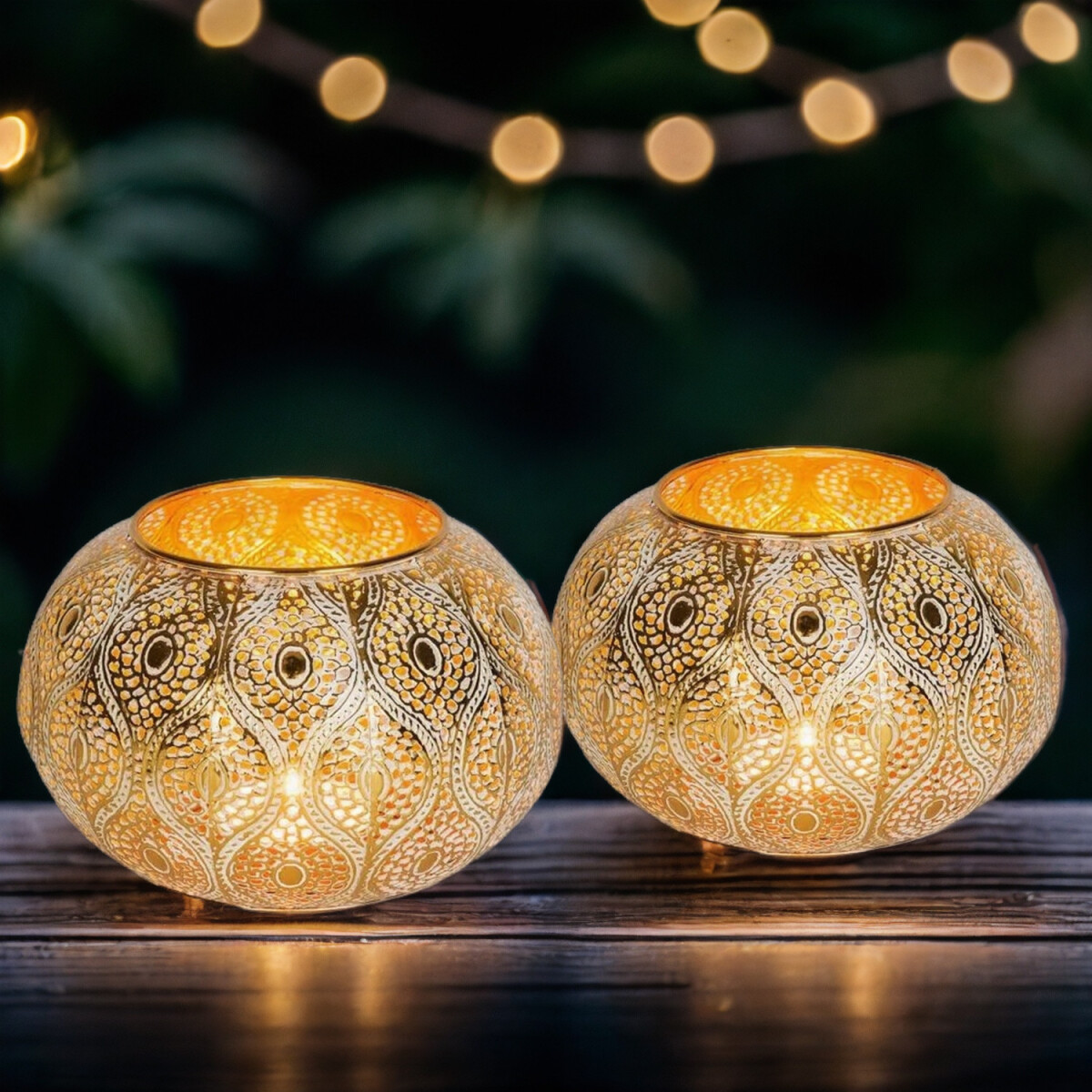 Lot de 2 photophores Afzal de MAADES Des box