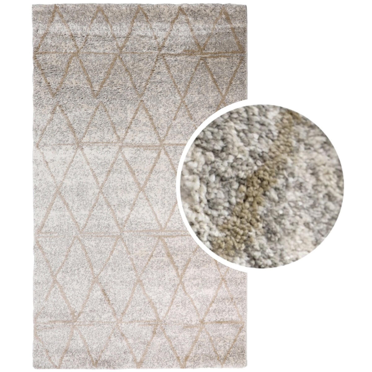 Tapis marocain moelleux à poils l box