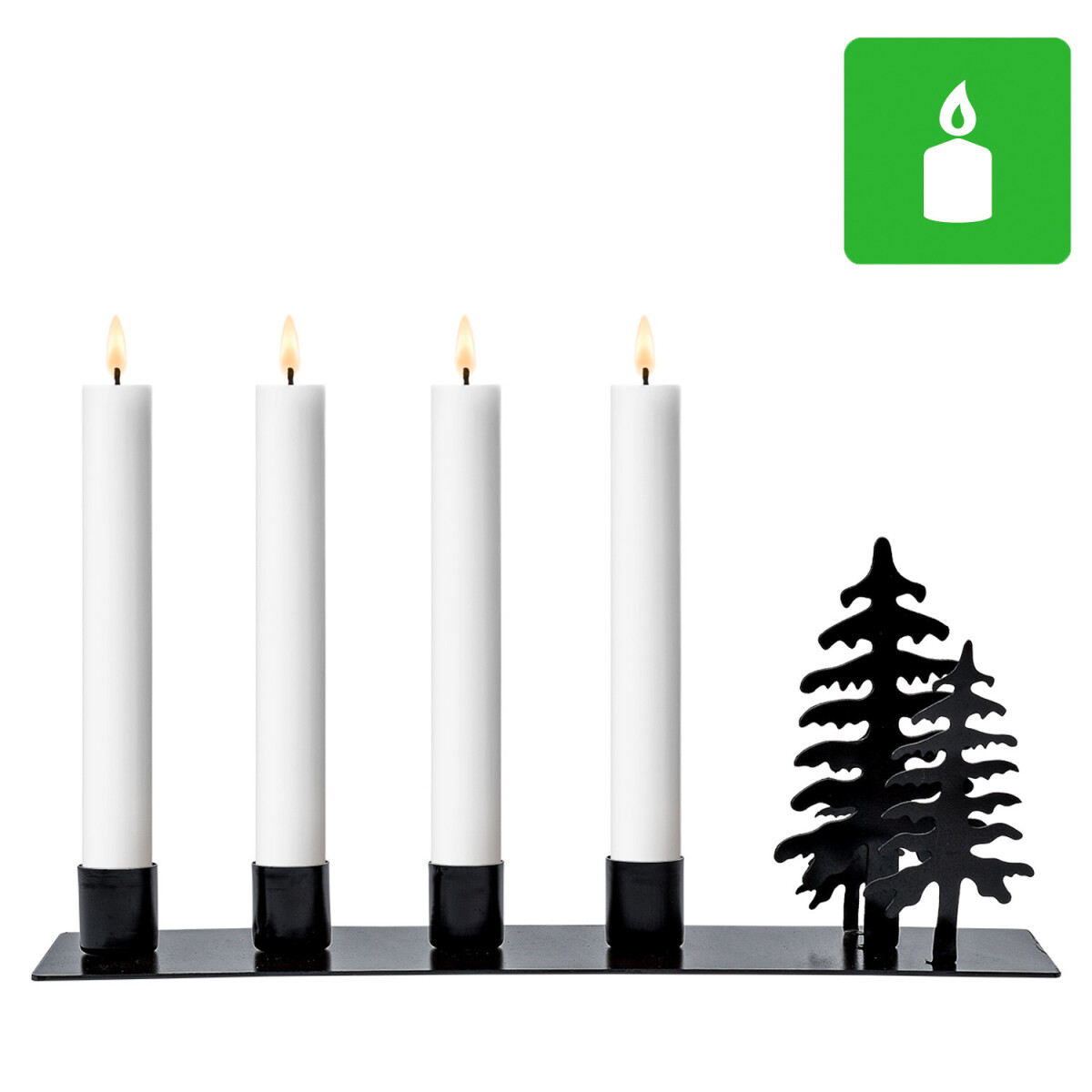 Bougeoir de Noël rétro Mapta box