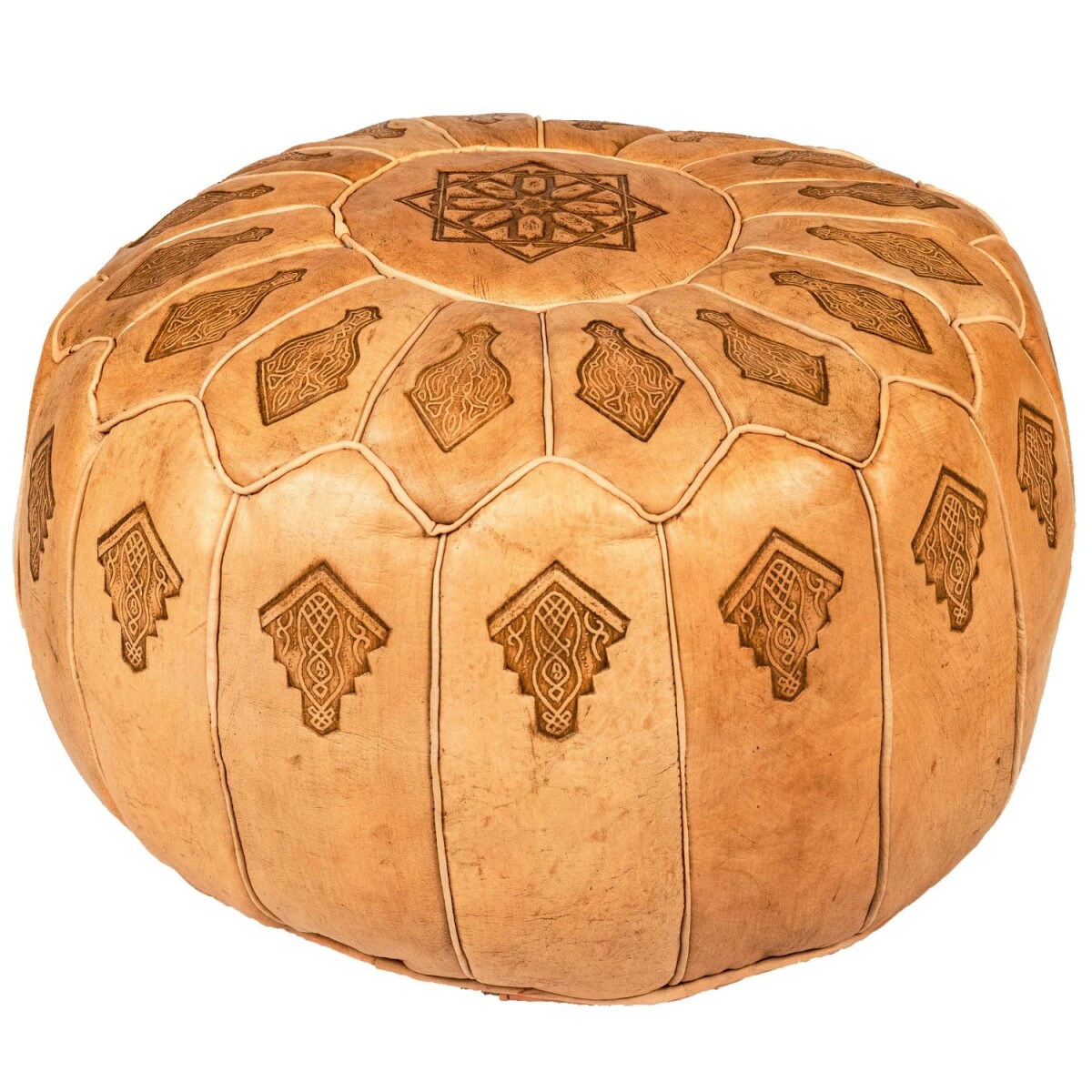 Coussin dassise Cansu en cuir vér box