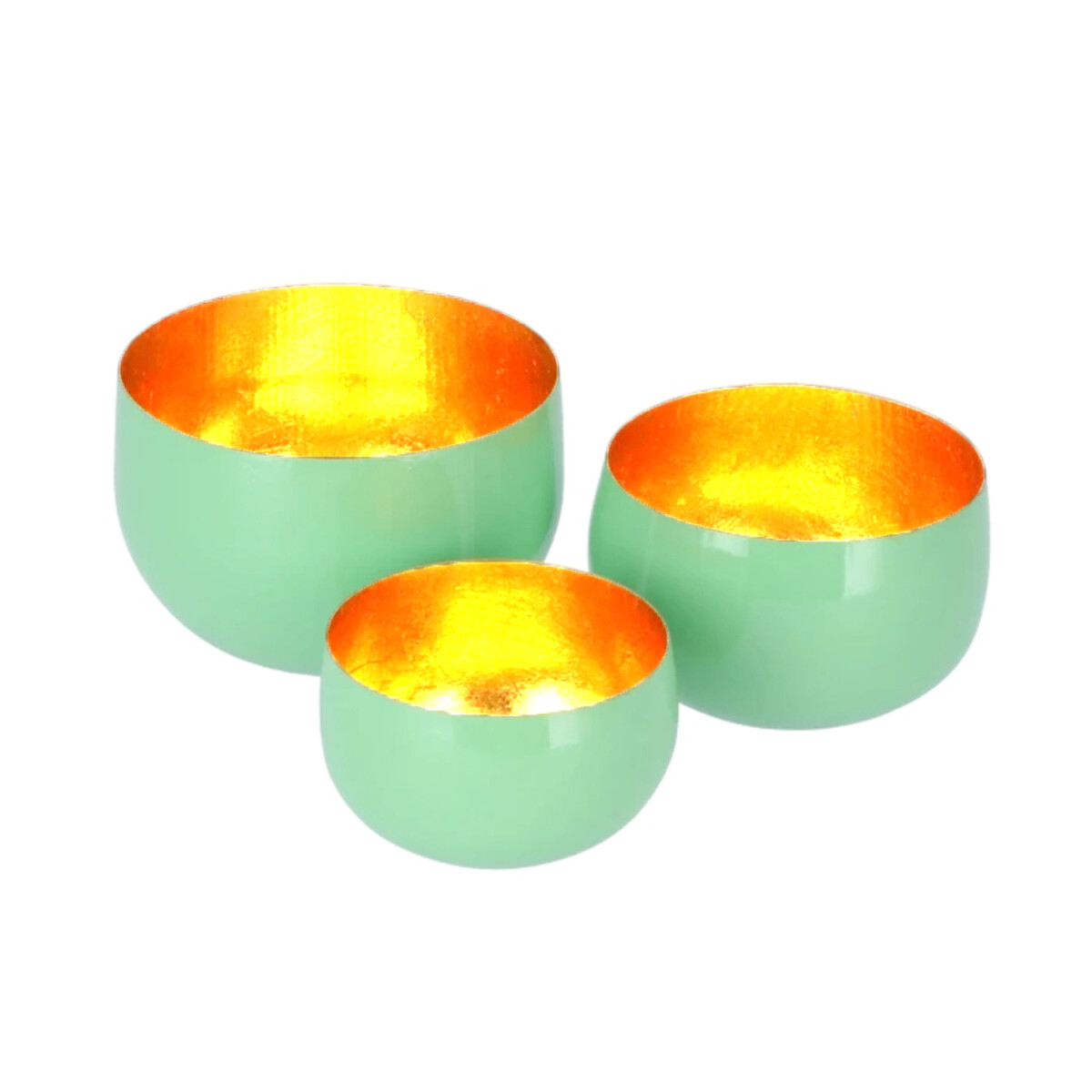 Lot de 3 photophores décoratifs m box