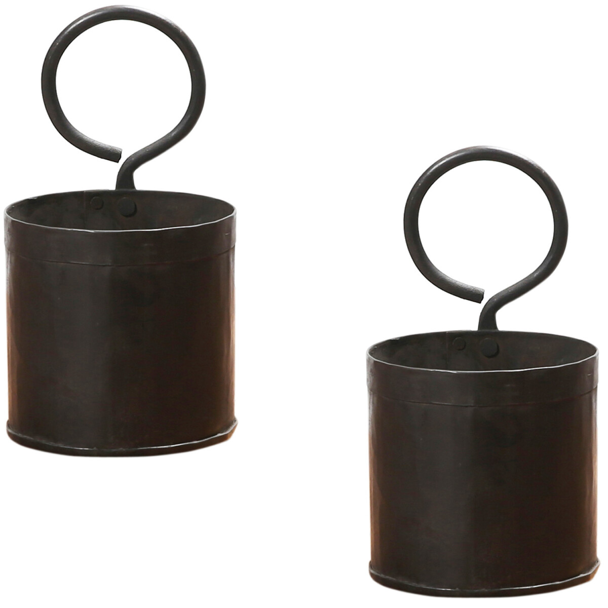 Lot de 2 pots de fleurs vintage Solia pour le jardin