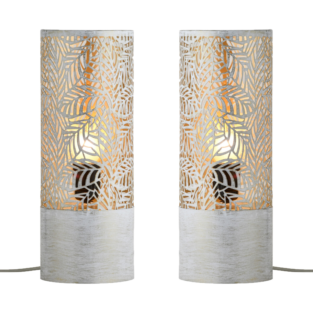 Lot de 2 lampes de table décorati box