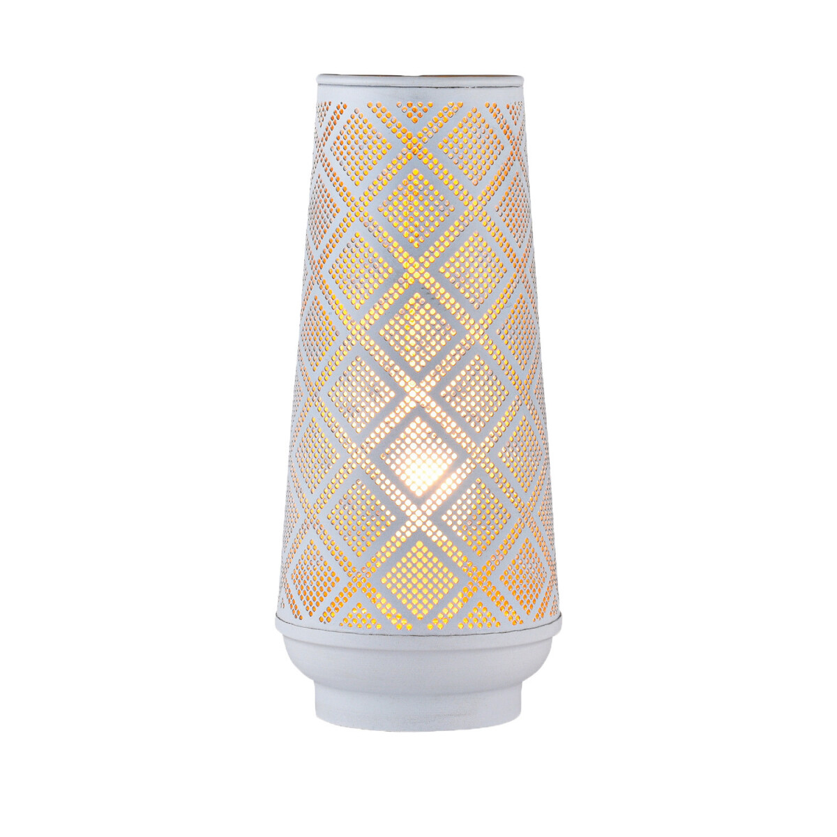 Lampe sur pied, lampe de table, lampe Qantas, petite, blanch