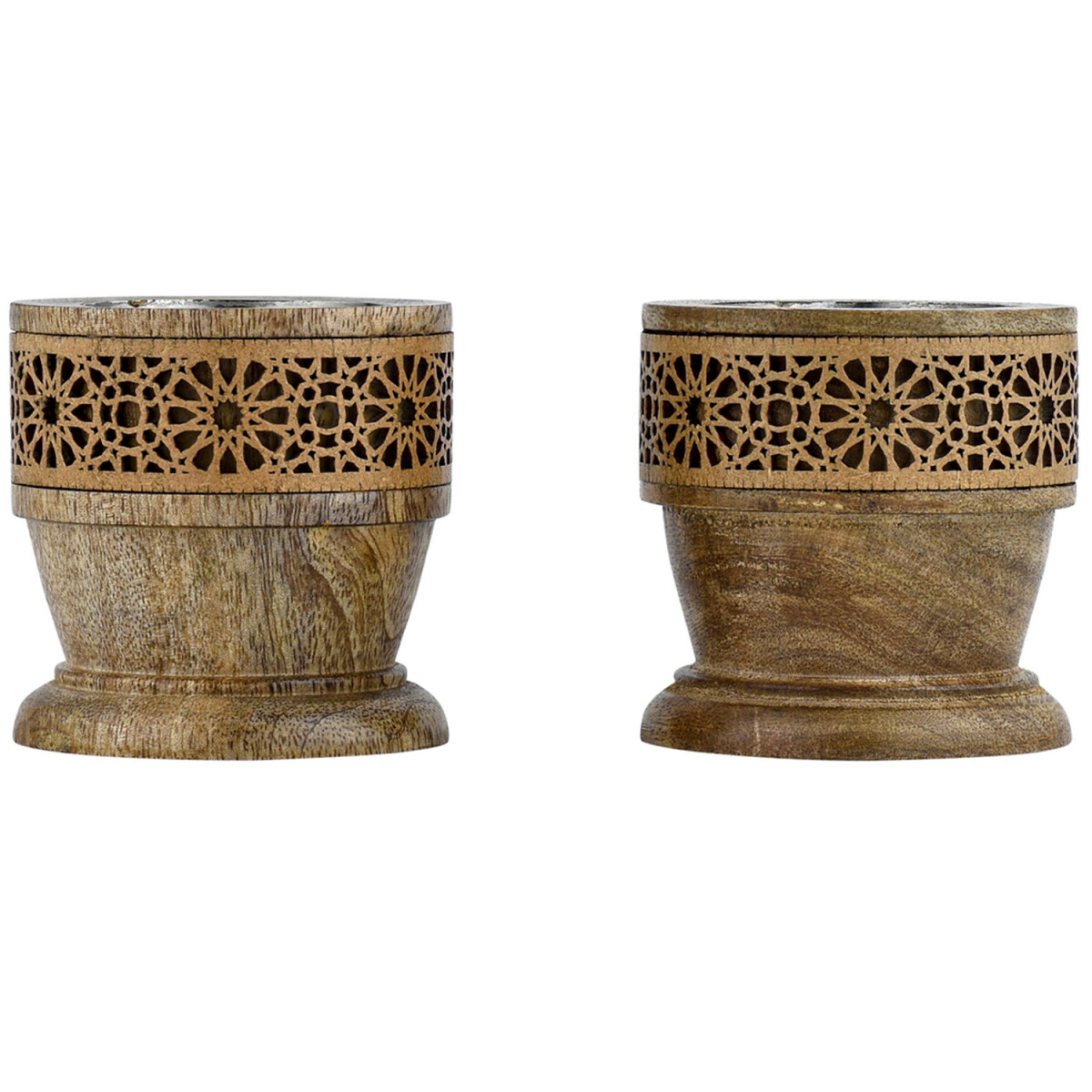 Lot de 2 bougeoirs décoratifs ori box