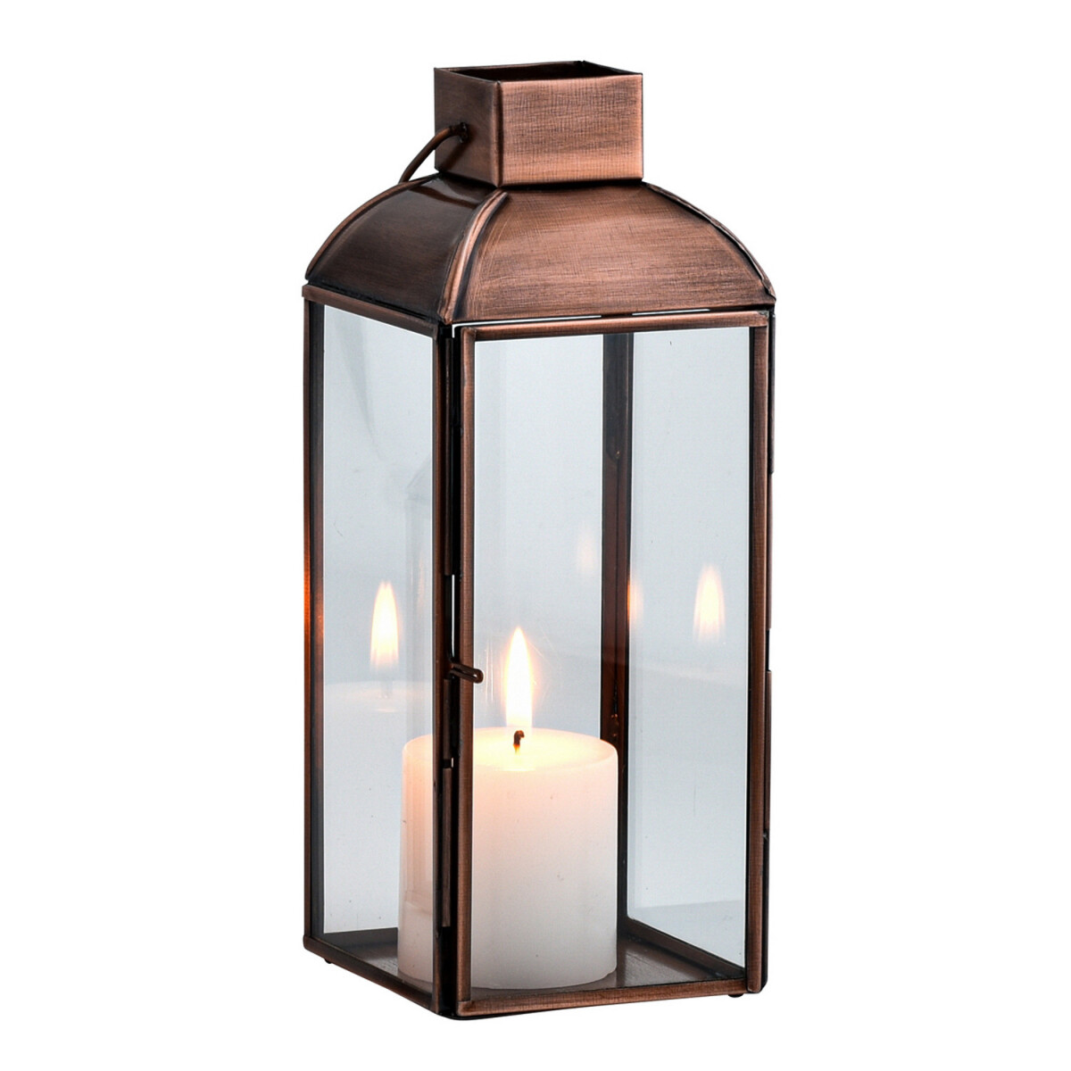 Lanterne décorative vintage, photophore pour bougie c