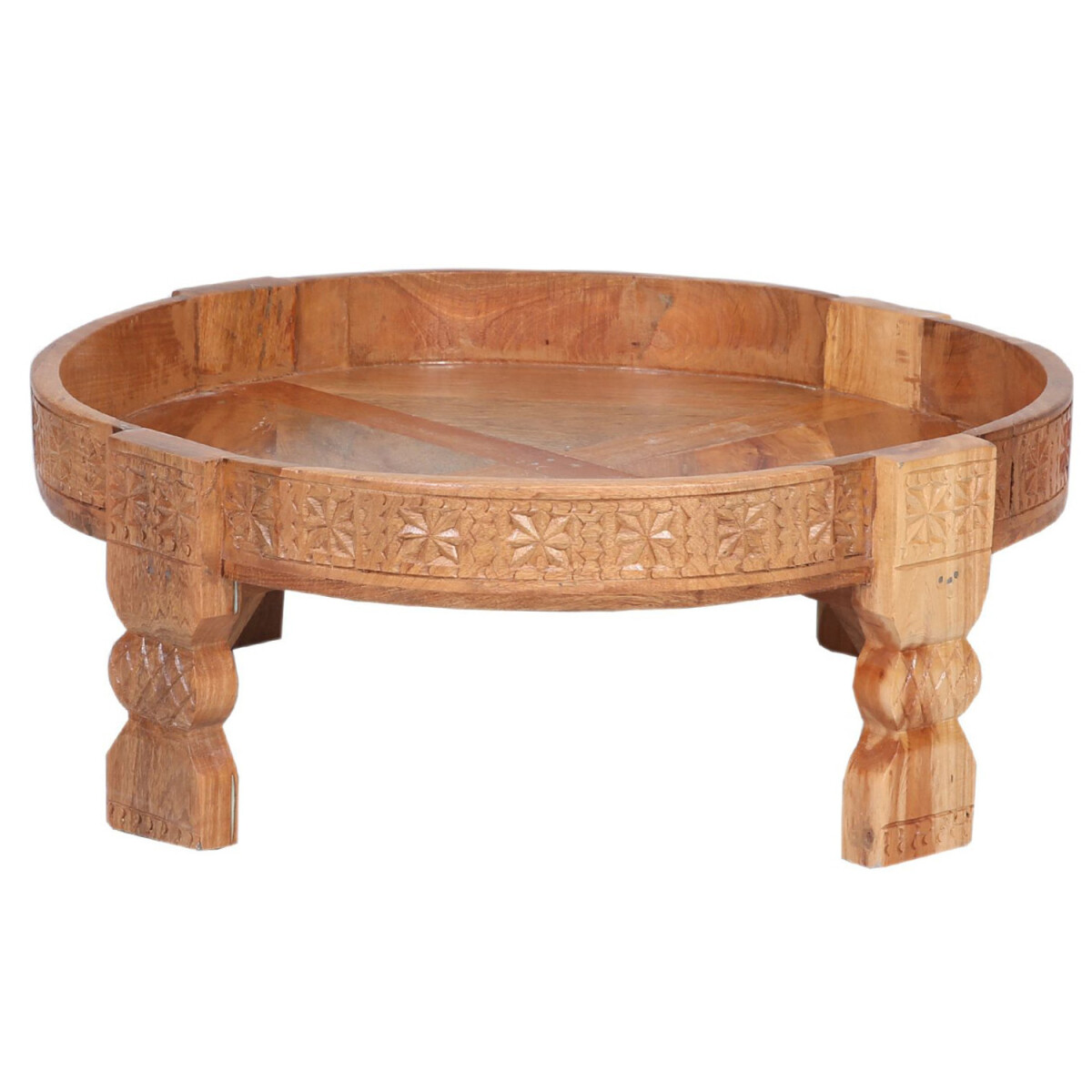 Table basse scandinave pour salon Jahna 80 cm