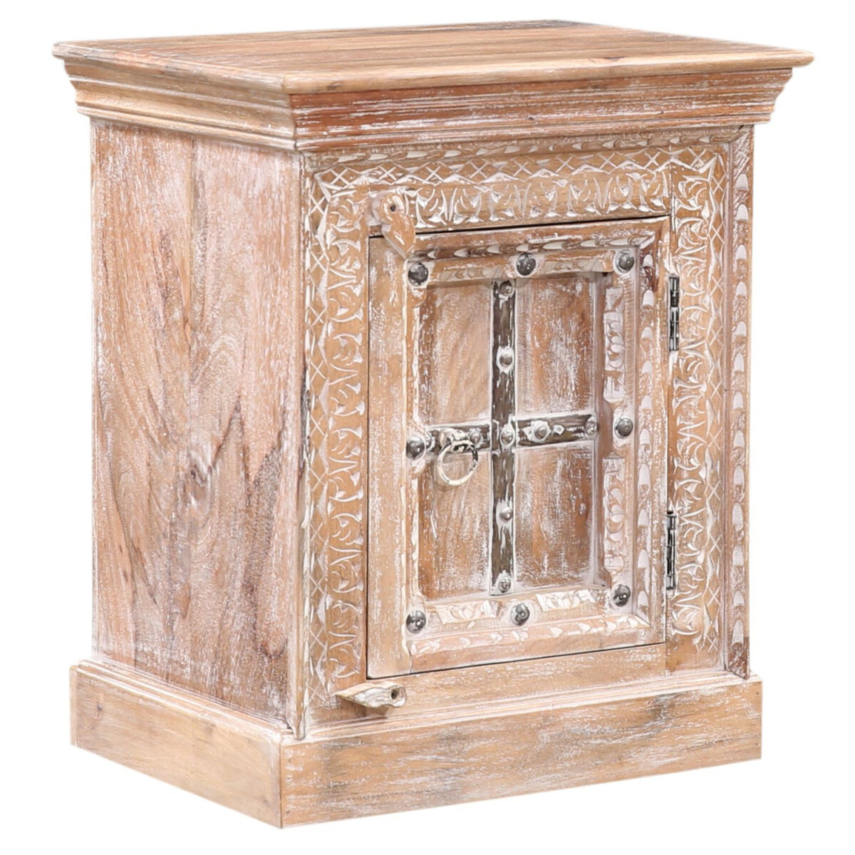 Table de chevet vintage orientale Hira,  box