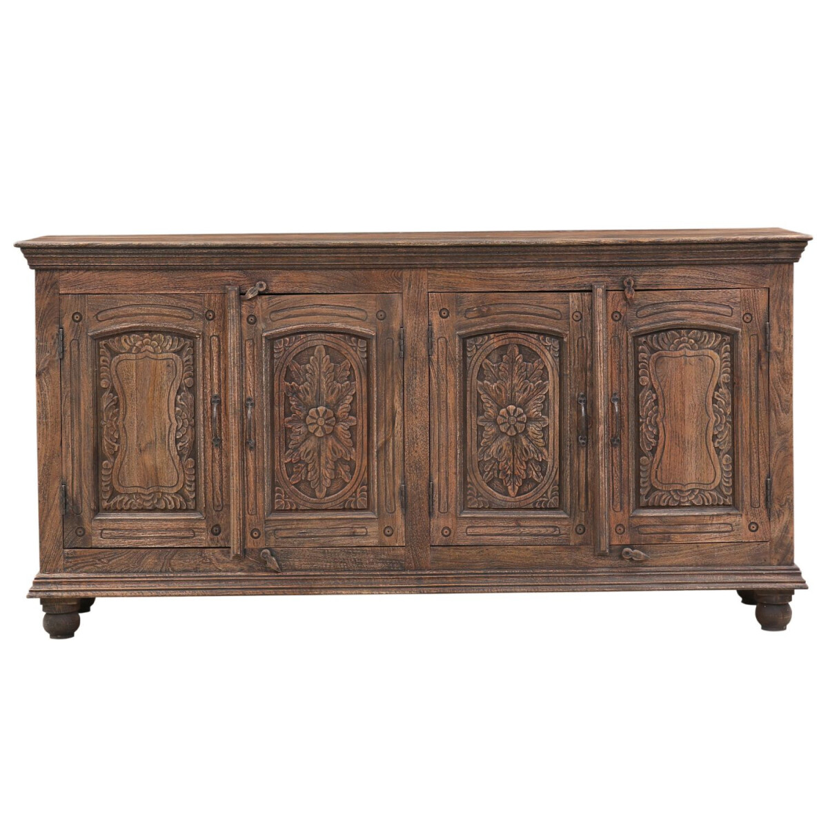 Buffet vintage scandinave Noubia, marron box