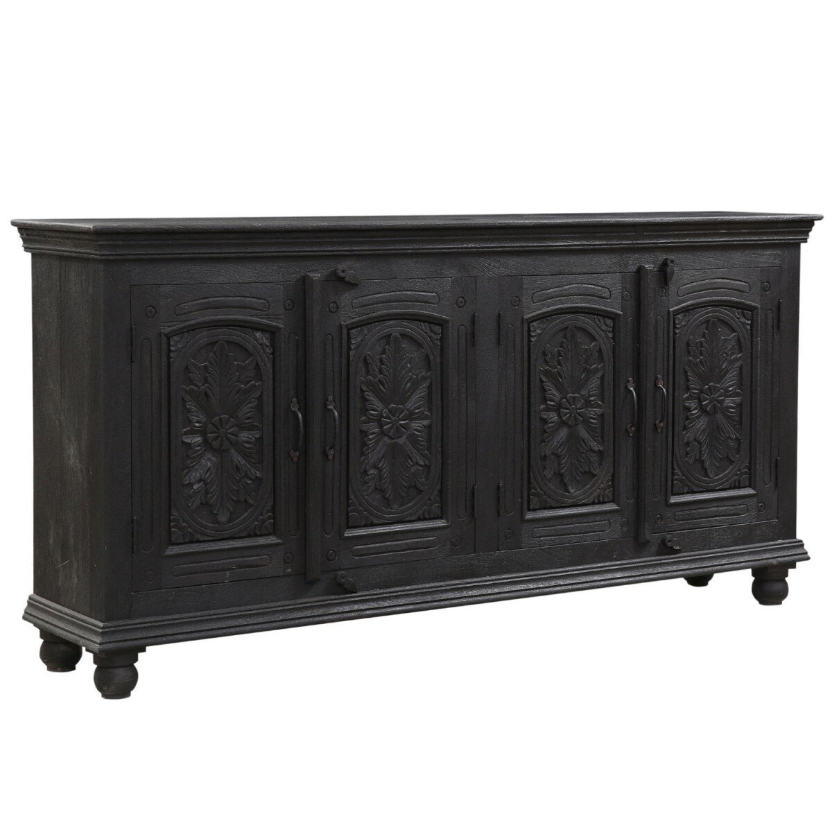 Buffet vintage scandinave Somios noir 18 box
