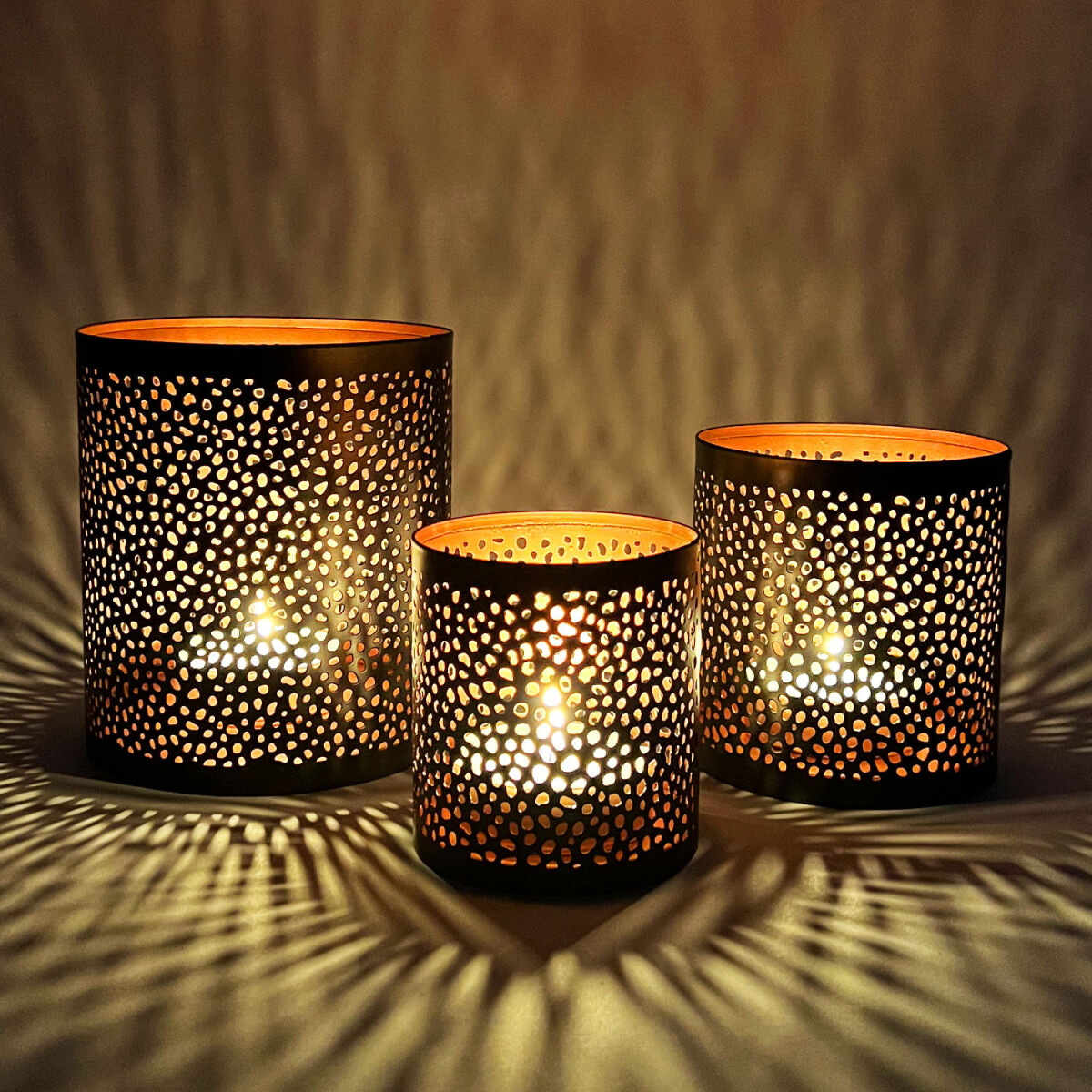 Photophores orientaux Estelle - lot de 3 box
