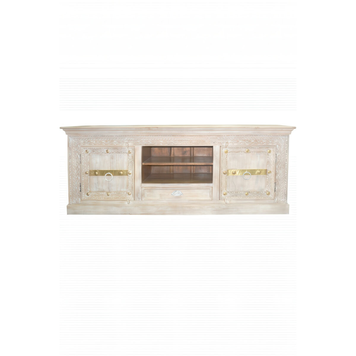 Meuble TV de style cottage indien Benici box