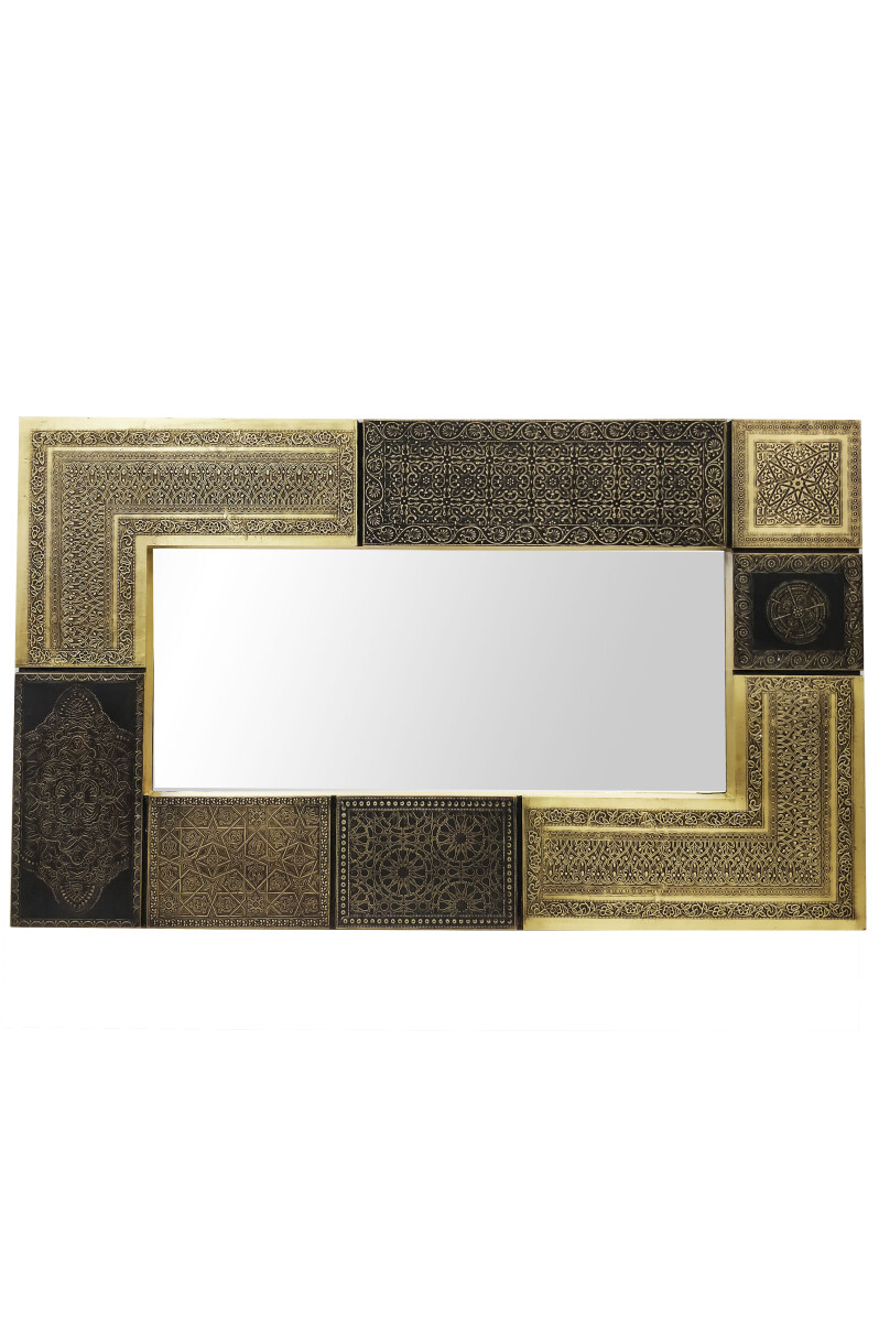 Miroir mural marocain Sahra - 100 cm -