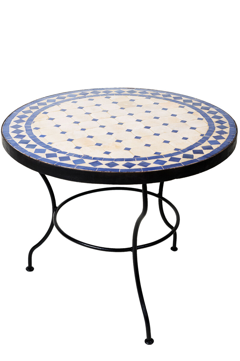 Table en mosa&iuml;que marocaine, style Marrakech,...
