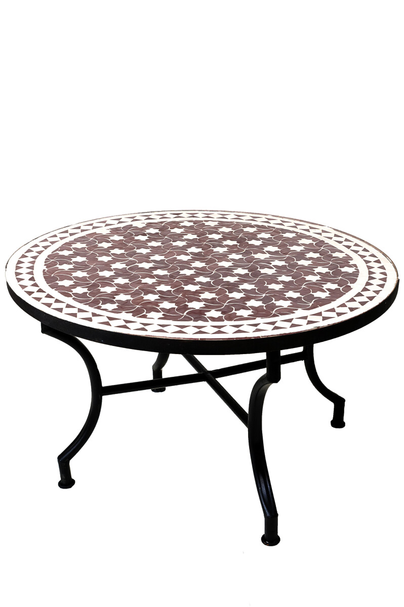 Table en mosaïque marocaine Estrell box