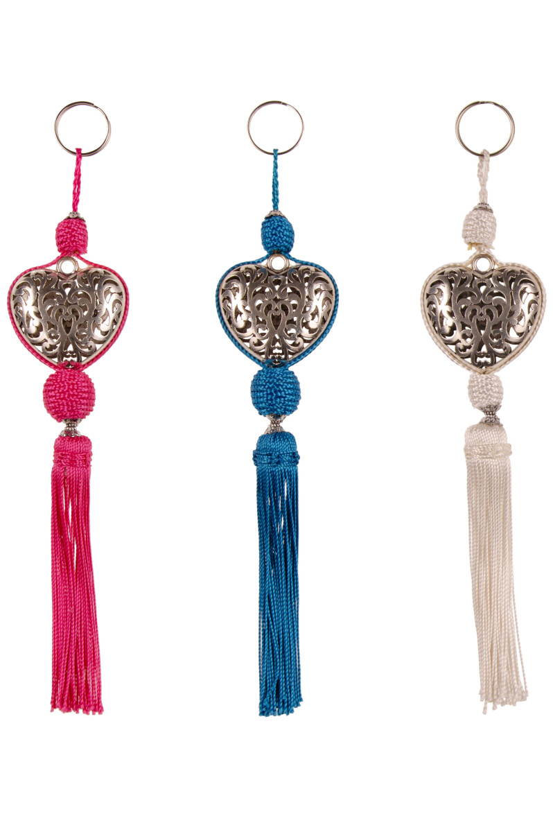 Ensemble de porte-clés orientaux n° 4 - Lot de 3 
