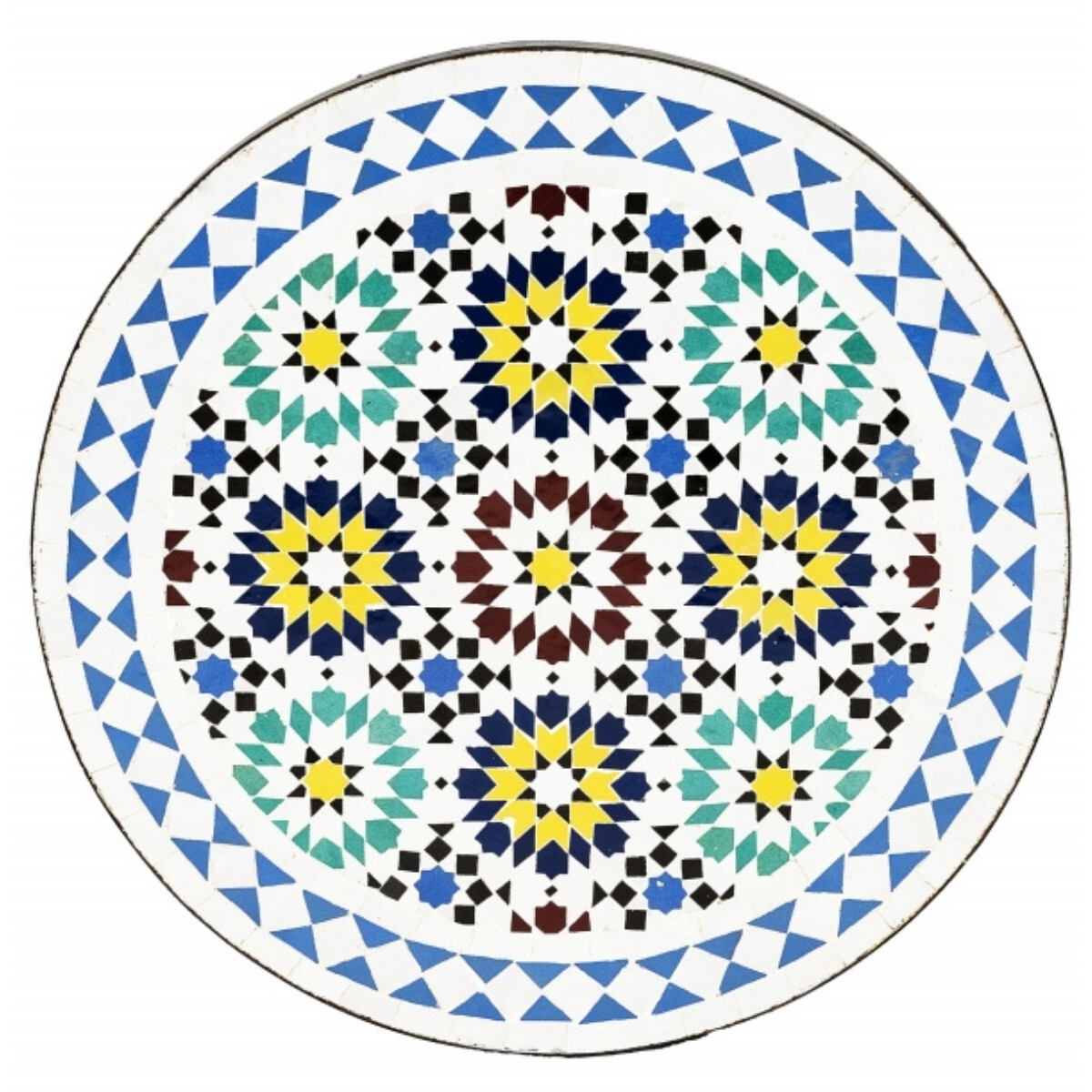 Plaque de mosaïque marocaine Albaic box