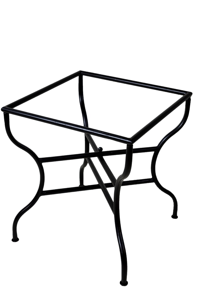 Table en mosaïque, piètement box