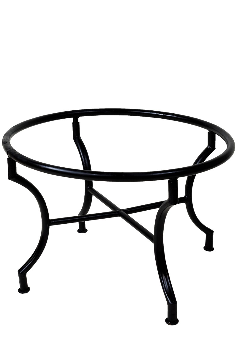 Table mosaïque, piètement de box