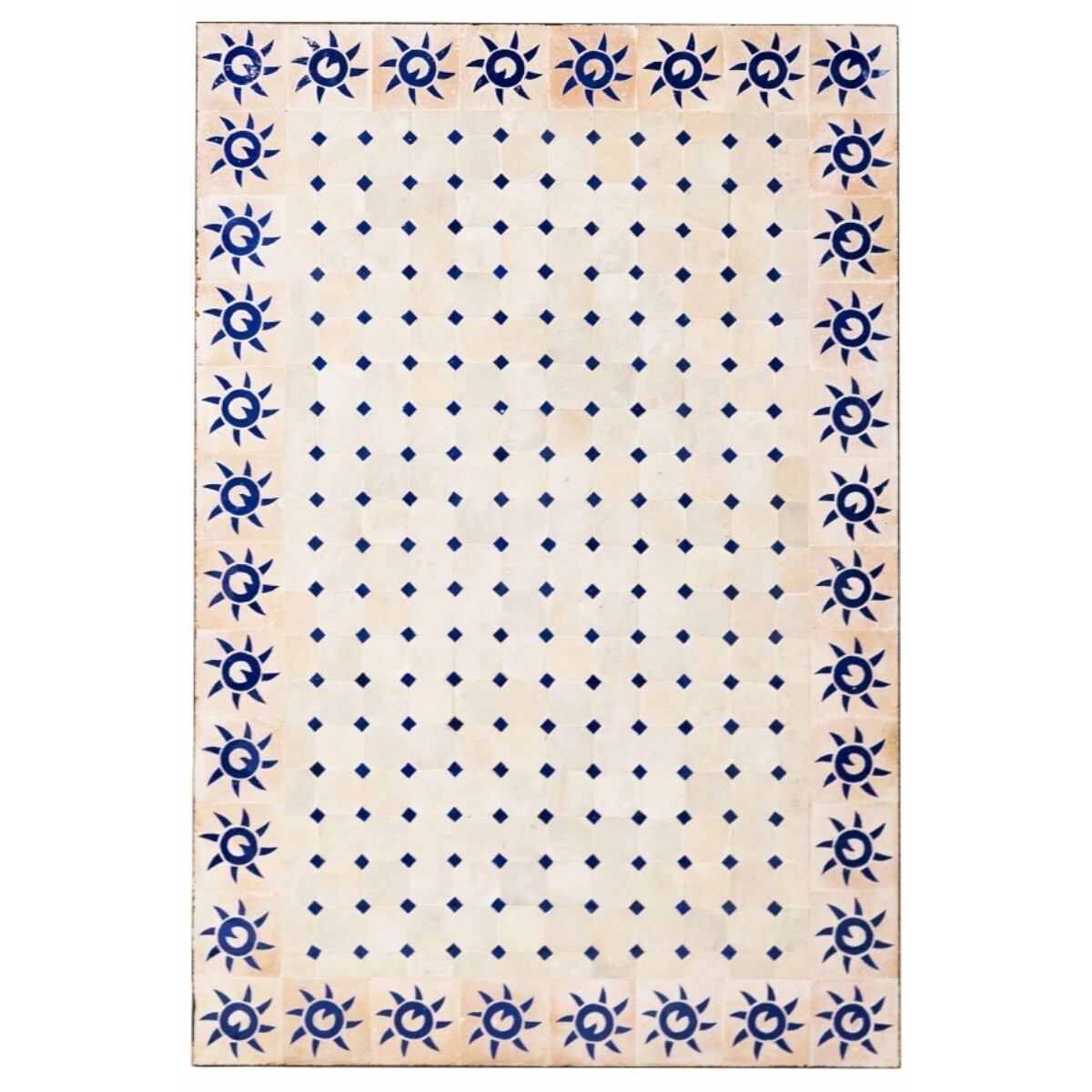 Carreau de mosaïque oriental Soleil box