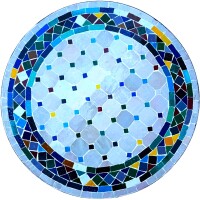 Table en mosaïque marocaine de Marr 4_2nd