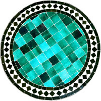 Table en mosaïque marocaine de Marr 4_2nd