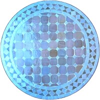 Table en mosaïque marocaine de Marr 4_2nd