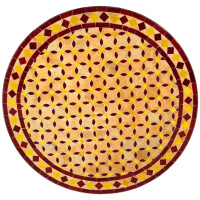 Table en mosaïque marocaine Giralda 12_2nd